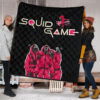 Squid Game Movie Premium Quilt Funny Squid Workers Surprising Pose Quilt Blanket 1