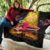 Squid Game Movie Premium Quilt Red Squid Worker Stealing Gift Golden Money Pig Quilt Blanket 11