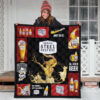 Steel Reserve Quilt Blanket All I Need Is Beer Gift Idea 3