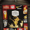 Steel Reserve Quilt Blanket All I Need Is Beer Gift Idea 7