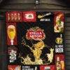 Stella Artois Quilt Blanket All I Need Is Beer Gift Idea 7