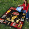 Stella Artois Quilt Blanket All I Need Is Beer Gift Idea 9