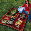 Stella Artois Quilt Blanket Funny Gift For Beer Lover 9