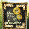 Sunflower You are my Sunshine Quilt Blanket Gift Idea 1