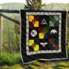 Symbols Harry Potter Quilt Blanket Bedding Decor Idea 9