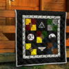 Symbols Harry Potter Quilt Blanket Bedding Decor Idea 11