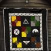 Symbols Harry Potter Quilt Blanket Bedding Decor Idea 3