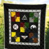 Symbols Harry Potter Quilt Blanket Bedding Decor Idea 1