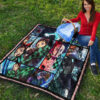 Tanjiro Kamado Demon Slayer Premium Quilt Blanket Anime Home Decor Custom For Fans 9