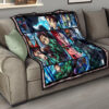 Tanjiro Kamado Demon Slayer Premium Quilt Blanket Anime Home Decor Custom For Fans 15