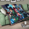 Tanjiro Kamado Demon Slayer Premium Quilt Blanket Anime Home Decor Custom For Fans 17