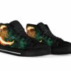 Tanjiro Sneakers Kimetsu No Yaiba High Top Shoes Anime Fan 1