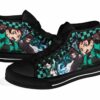 Tanjiro Water Breathing Sneakers High Top Custom Anime Demon Slayer Shoes 7