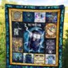 Tardis Doctor Who Quilt Blanket Funny Gift Idea For Fan 5