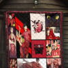 Tetsuro Kuroo And Kenma Kozume Fukurodani Haikyuu Premium Quilt Blanket Anime Home Decor Custom For Fans 7