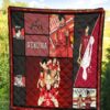 Tetsuro Kuroo And Kenma Kozume Fukurodani Haikyuu Premium Quilt Blanket Anime Home Decor Custom For Fans 5