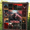 The Bat Man Premium Quilt Blanket Movie Home Decor Custom For Fans 5