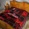 The Bat Man Premium Quilt Blanket Movie Home Decor Custom For Fans 19