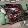 The Bat Man Premium Quilt Blanket Movie Home Decor Custom For Fans 17