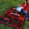 The Bat Man Premium Quilt Blanket Movie Home Decor Custom For Fans 9