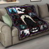 The Bat Man Premium Quilt Blanket Movie Home Decor Custom For Fans 15