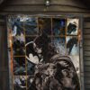 The Bat Man Premium Quilt Blanket Movie Home Decor Custom For Fans 7