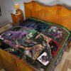 The Bat Man Vs Joker The Clown Premium Quilt Blanket Movie Home Decor Custom For Fans 19