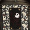 The Nightmare Before Christmas Cartoon Jack Oogie Head Patterns Premium Quilt Blanket 7