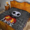 The Nightmare Before Christmas Cartoon Premium Quilt | Baby Jack Skellington Pumpkin Patterns Quilt Blanket 17