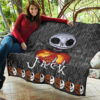 The Nightmare Before Christmas Cartoon Premium Quilt | Baby Jack Skellington Pumpkin Patterns Quilt Blanket 11