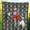 The Nightmare Before Christmas Cartoon Premium Quilt | Sewing Sally With Jack Skellington Thread Quilt Blanket 5