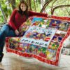 The Simpsons Christmas Quilt Blanket Xmas Gift Idea 11