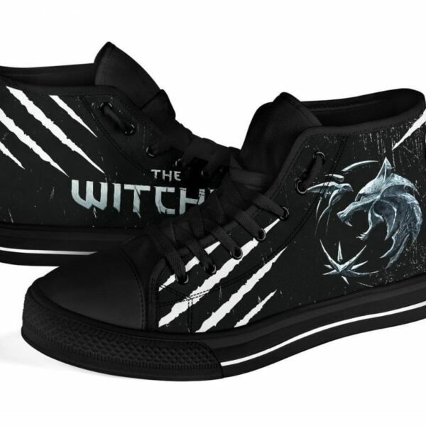 The Witcher Shoes High Top Sneakers Fan Gift Idea