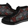 The Witcher Sneakers High Top Shoes Gift 3