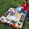 To My Daughter Butterfly Quilt Blanket Gift From Dad Mom 5