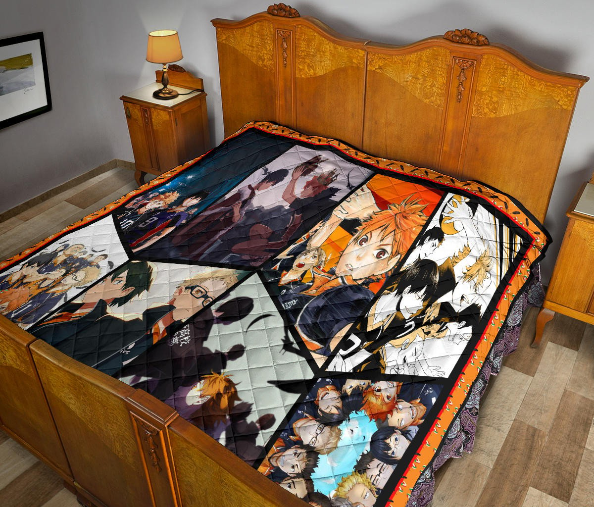 Tobio Kageyama And Shoyo Hinata Haikyuu Premium Quilt Blanket Anime Home  Decor Custom For Fans