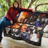 Tobio Kageyama And Shoyo Hinata Fukurodani Haikyuu Premium Quilt Blanket Anime Home Decor Custom For Fans 11