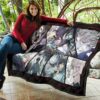 Toge Inumaki And Junpei Yoshino Jujutsu Kaisen Premium Quilt Blanket Anime Home Decor Custom For Fans 11