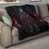 Tokyo Ghoul Anime Premium Quilt - Ayato Kirishima Standing Bloody Text Quilt Blanket 15
