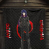 Tokyo Ghoul Anime Premium Quilt - Ayato Kirishima Standing Bloody Text Quilt Blanket 7