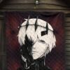 Tokyo Ghoul Anime Premium Quilt - Handsome King Ken Kaneki Black Diamond Crown Quilt Blanket 7