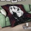 Tokyo Ghoul Anime Premium Quilt - Handsome King Ken Kaneki Black Diamond Crown Quilt Blanket 17
