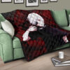 Tokyo Ghoul Anime Premium Quilt - Innocent Ken Kaneki Taking Off Mask Quilt Blanket 17