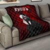Tokyo Ghoul Anime Premium Quilt - Ken Kaneki Black Coat Scary Mask Quilt Blanket 15