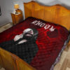 Tokyo Ghoul Anime Premium Quilt - Ken Kaneki Black Coat Scary Mask Quilt Blanket 19