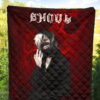 Tokyo Ghoul Anime Premium Quilt - Ken Kaneki Black Coat Scary Mask Quilt Blanket 5