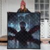 Tokyo Ghoul Anime Premium Quilt - Ken Kaneki Devil Shadow City Night Quilt Blanket 3