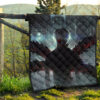 Tokyo Ghoul Anime Premium Quilt - Ken Kaneki Devil Shadow City Night Quilt Blanket 13