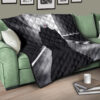 Tokyo Ghoul Anime Premium Quilt - Ken Kaneki In Darkness Shadow Red Eye Quilt Blanket 17