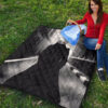 Tokyo Ghoul Anime Premium Quilt - Ken Kaneki In Darkness Shadow Red Eye Quilt Blanket 9